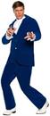 Groovy Sixties Blue Suit Adult Costume