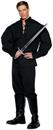 Renaissance Shirt- Black Adult Costume