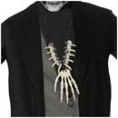 Voo Doo Skelton Hand Necklace Adult Costume Accessory