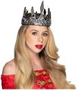 Queen's Silver Crown Foam Adult Costume Accessory