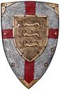 Three Lions Medieval Shield 20 Inch Foam Adult Costume Accessory