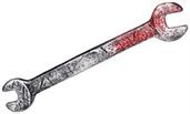 Blood Splattered Wrench 15 Inch Foam Adult Costume Accessory