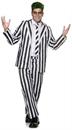 Spooky Striped Suit Adult Costume