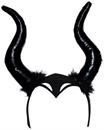 Evil Queen Headband with Attached Horns Adult Costume Accessory