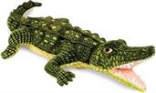Real Planet Open Mouth Crocodile Green 51.25 Inch Realistic Soft Plush