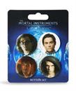 The Mortal Instruments City of Bones 4-Piece Button Set