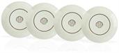 Disney The Little Mermaid Scallop Porcelain 7" Salad / Dessert Plate | Set of 4