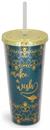 Disney Aladdin "Make A Wish" Reusable Carnival Cup with Lid and Straw | Holds 16 Ounces