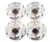 Harry Potter Marauder's Map Round Drink Coasters | Set of 4