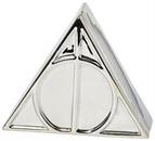Harry Potter Deathly Hallows Symbol Silver Storage Box | 7.5 x 6.5 Inches