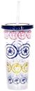 Marvel Icons Plastic Carnival Cup with Lid and Straw | Holds 16 Ounces