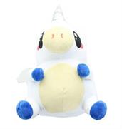 Glitter Galaxy 12-Inch Blue Hair White UniCow Collectible Plush