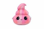 Glitter Galaxy 6-Inch Pink Poop Collectible Plush