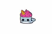 Glitter Galaxy Neddie Narwhal Soft Enamel Collector's Pin