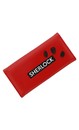 Sherlock Holmes Women's Clutch Wallet: I Am Sher Locked (Red)