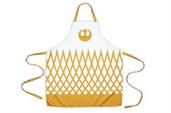 Star Wars White/Gold Adult Apron & Oven Mitt Set - Rebel Design