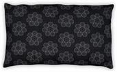 Star Wars Lumbar Throw Pillow | White Imperial Symbol Pattern | 15 x 24 Inches