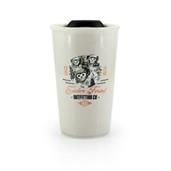 Star Wars Ewok Ceramic Mug With Lid | Endor Forest Outfitting Co. | 12 Ounces