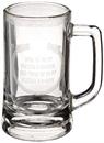Vikings 12oz. Glass Stein Mug