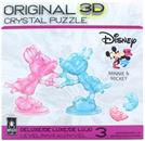Disney Mickey & Minnie Mouse Heart Hands 68 Piece 3D Crystal Jigsaw Puzzle