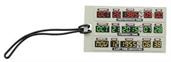 Back to the Future 2.5" x 4.25" PVC Luggage Tag