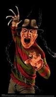 Nightmare On Elm St Freddy Krueger Full Size Halloween Window Sticker