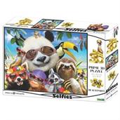 Howard Robinson Wild Beach Party Selfie Super 3D 500 Piece Jigsaw Puzzle