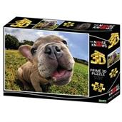 Pugsley The Nose Knows Super 3D 500 Piece Jigsaw Puzzle For Adults And Kids