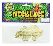 Dollar Money Costume Necklace Pimp