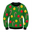 Ugly Christmas Ornament Adult Sweater