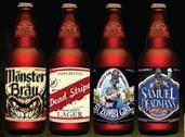 Slap Sticker Halloween Beer Labels 4 Pack Party Prop