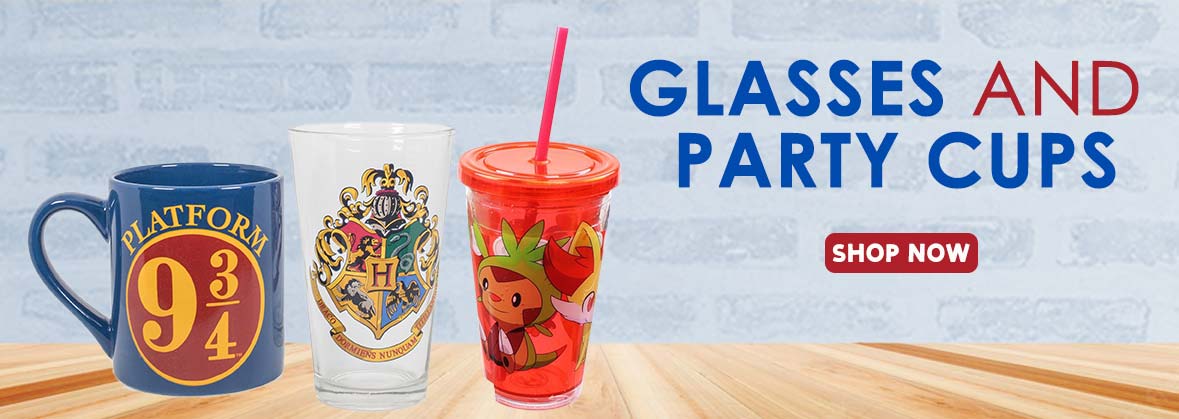 Party cups, Party glasses, disposable party glasses, party favor cups, themed party cups